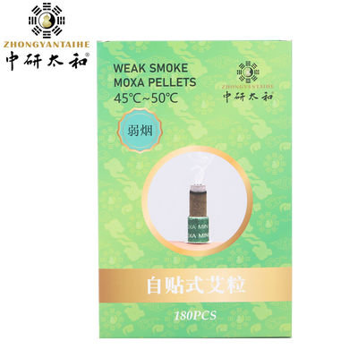 ZhongYan Taihe Weak Smoke Mini Moxibustion Sticks กาวตนเอง 180 ชิ้น