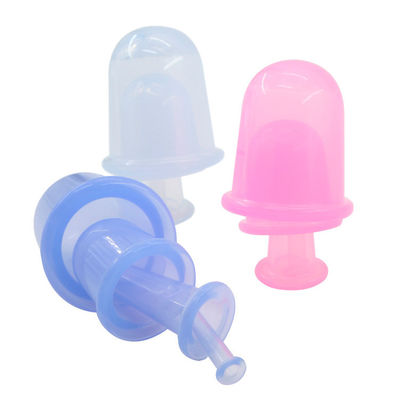 Body Vacuum Therapy Silicone Facial Cupping Set พรีเมี่ยม โปร่งใส