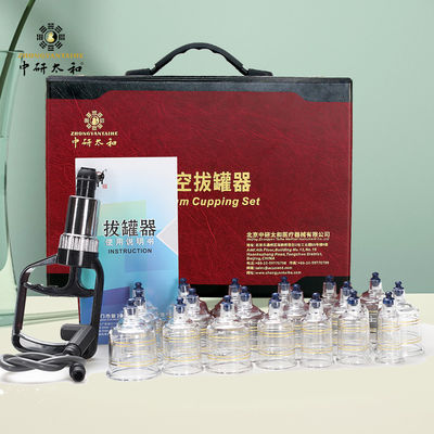 19 Cupping Set ถ้วยดูดพลาสติก Chinese Traditional Kit Hijama Without Fire Massage Cupping