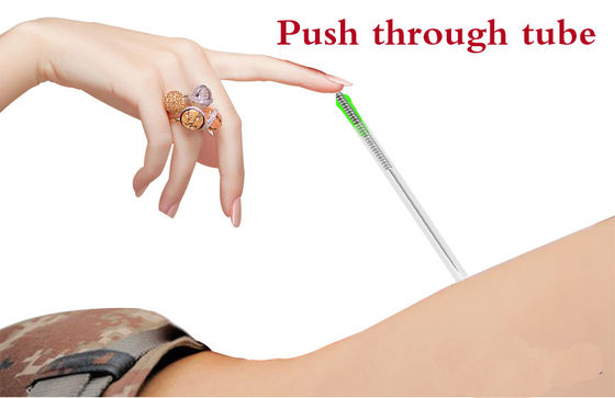 0.16 มิลลิเมตร เงิน Intradermal กลีบเข็มสําหรับบรรเทาความเจ็บปวด