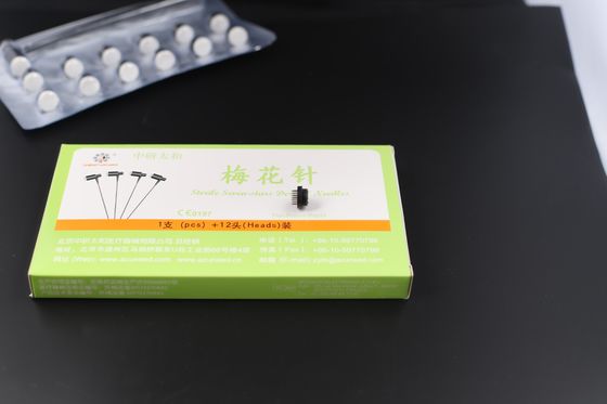15 ซม. สแตนเลส dermal Plum Blossom Needle สําหรับการรักษาด้วยการฉีดฉีด