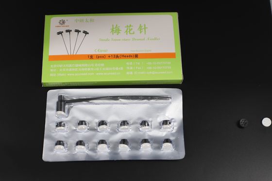 15 ซม. สแตนเลส dermal Plum Blossom Needle สําหรับการรักษาด้วยการฉีดฉีด
