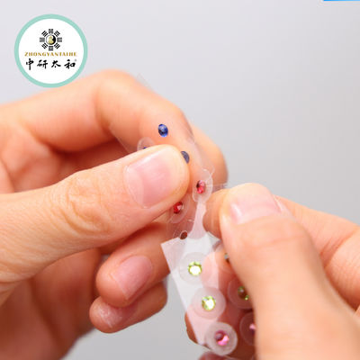 การนวดผ่อนคลาย จัดส่งฟรี เมล็ดหู Vaccaria แบบใช้แล้วทิ้ง ปลอดเชื้อ พร้อมสมุนไพร