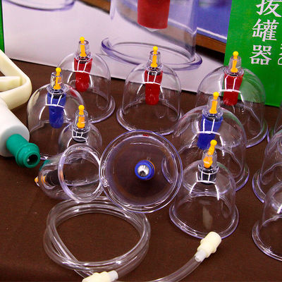 CE Certified Basic Cupping Cups Cupping Set Hijama Kits โซลูชั่นครบวงจรสําหรับการใช้งานทางการรักษาและสุขภาพดี