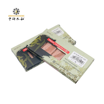 เข็มกดจุดฝังเข็มพร้อมด้ามพลาสติก GB 2024-2016 มาตรฐานความปลอดภัยเพื่อการรักษาที่มีประสิทธิภาพและสะดวกสบาย