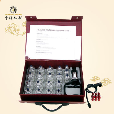 ดูดสูญญากาศ 19 ถ้วยชุด Hijama Cupping Therapy นวดเซลลูไลท์ปวดหลังจีน